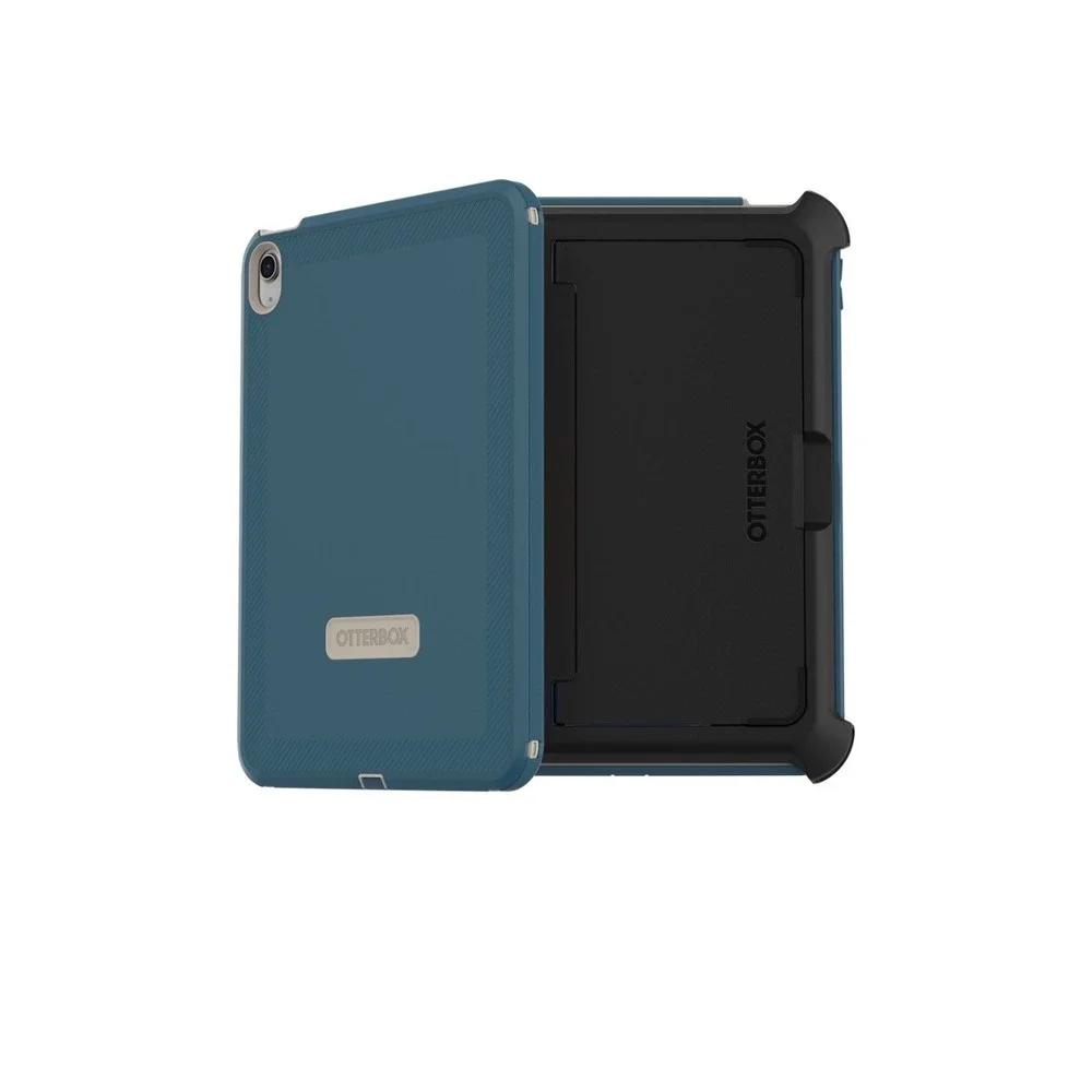 OtterBox‎ Defender Series Case for iPad 10th Gen Blue Rugged Protective Cover